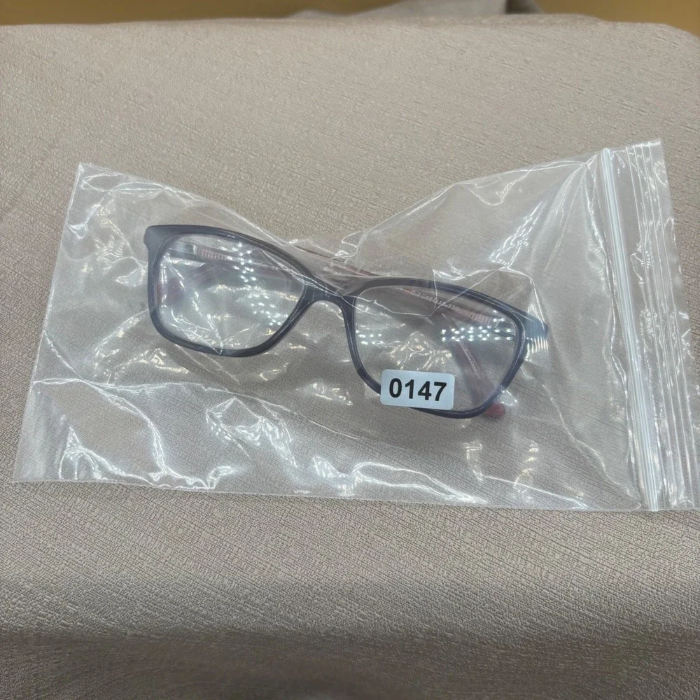 Superflex SFK-194 Purple Pink Floral Eyeglasses Frames 48-15-130 Women Kids